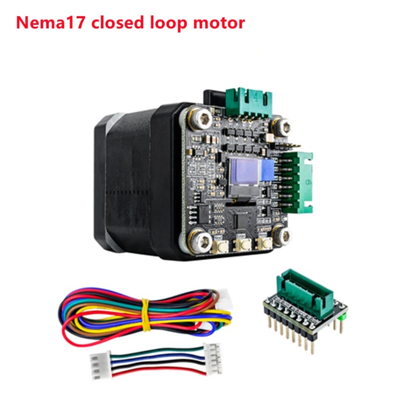 Closed Loop Stepper Motor Nema 17 - ตัวควบคุมมอเตอร์สเต็ปเปอร์แบบวงปิด พร้อมจอแสดงผล OLED สำหรับมอเตอร์ Nema17 เซอร์โว