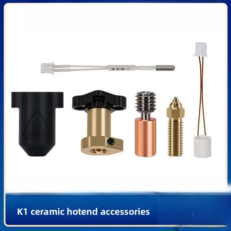 High Flow Ceramic Hotend - อุปกรณ์เสริมสำหรับการพิมพ์ 3 มิติ รุ่น K1/max หัวพิมพ์เซรามิกแบบ