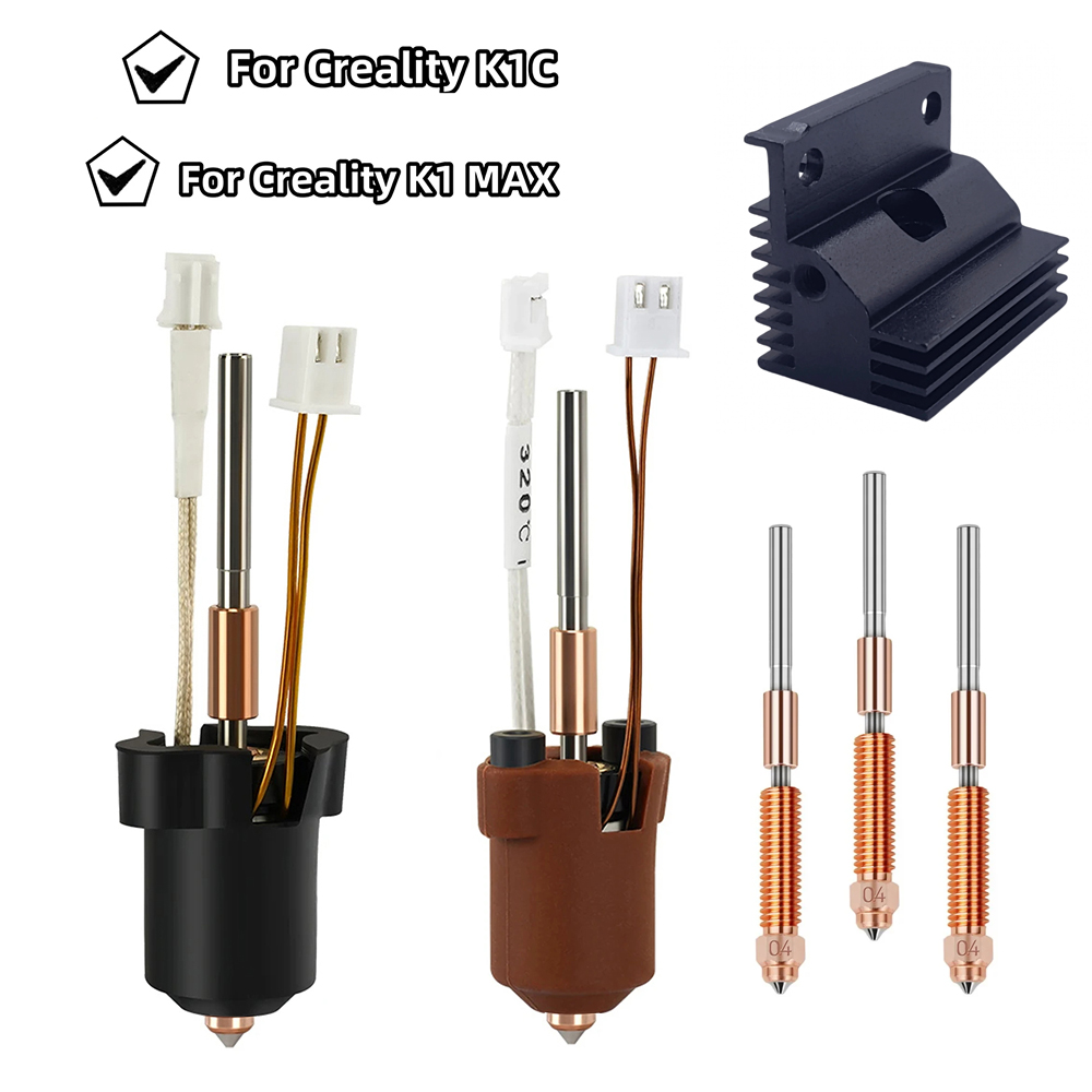 High Flow Ceramic Hotend - Hotend สําหรับ Creality K1C K1 MAX
