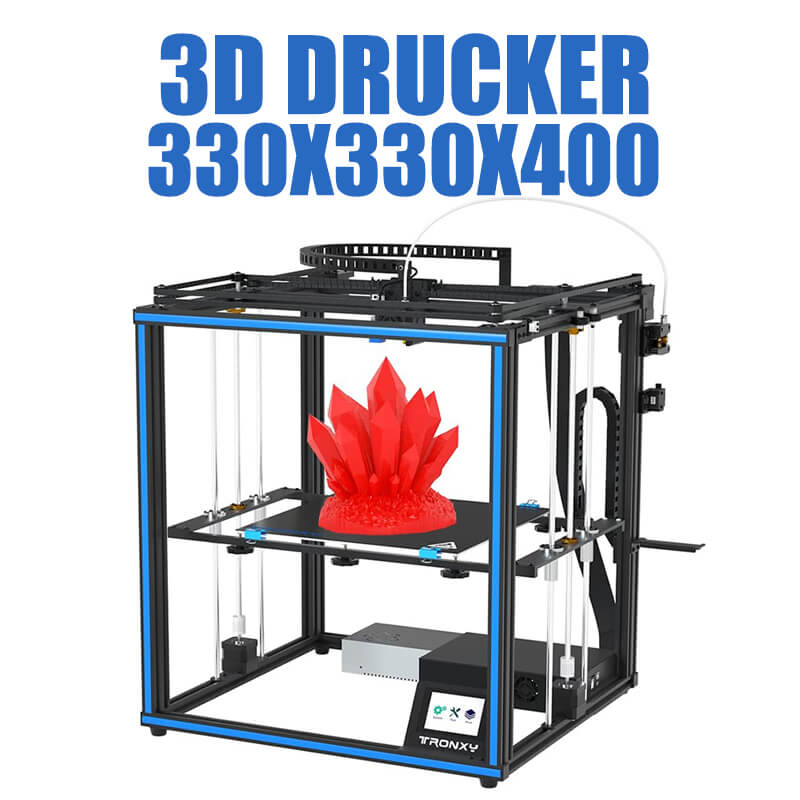 Corexy 3D Printer Kit - Tronxy X5SA impressora เครื่องพิมพ์3D ขนาด8G SD