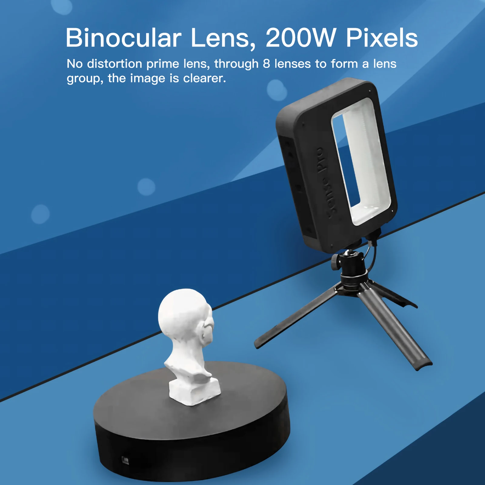 Handheld 3D Scanner High Precision - เครื่องสแกน 3 มิติแบบพกพา ความแม่นยำสูง 0.3 มม.
