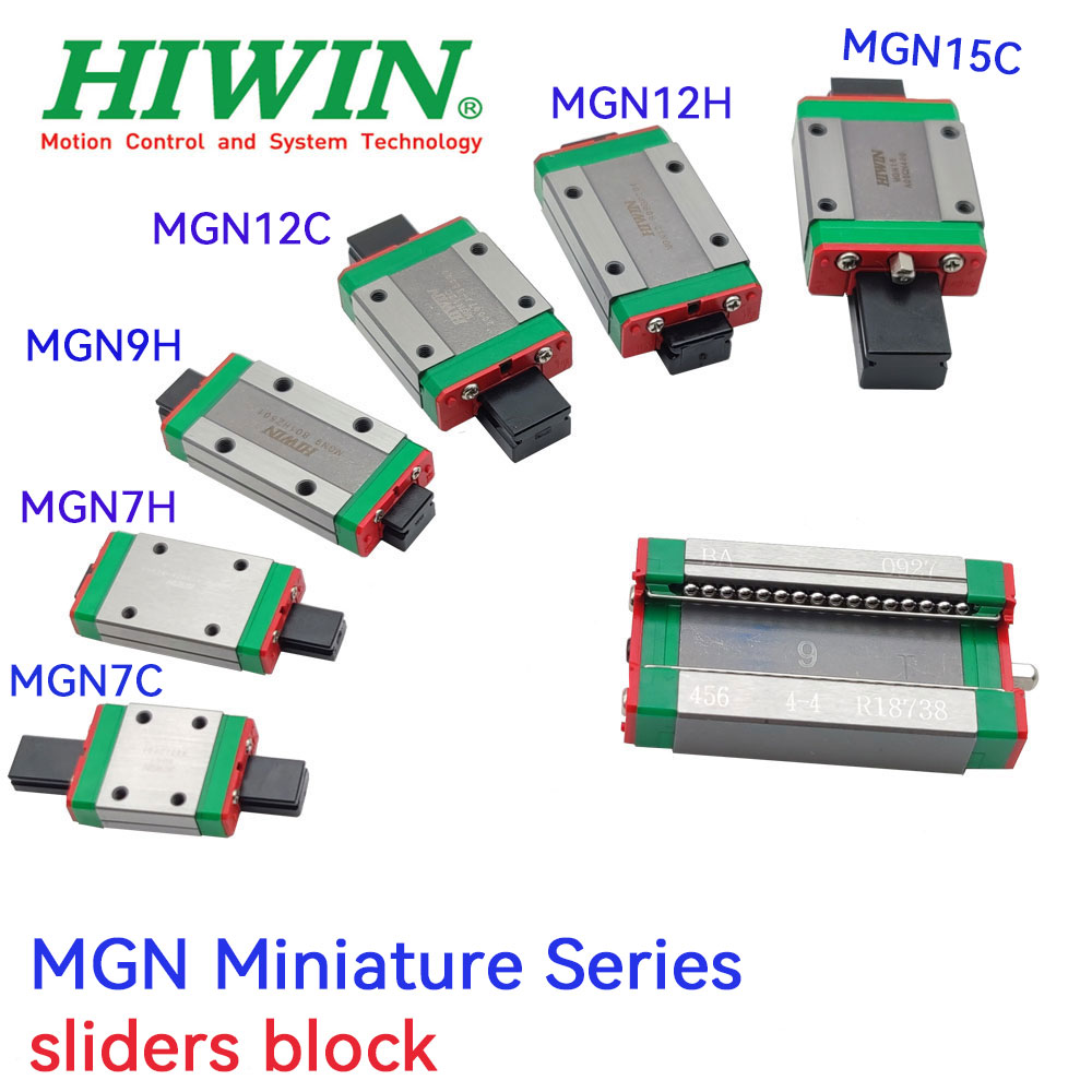 Linear Rail Mgn12H Set - จัดส่งฟรี HIWIN Original Miniature คู่มือเชิงเส้นสไลด์ MGN5C