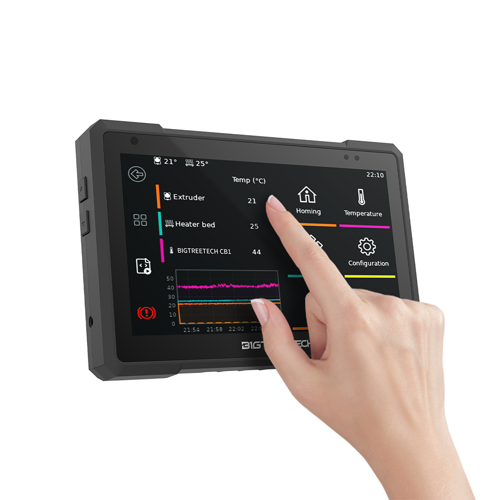 หน้าจอสัมผัส BIGTREETECH Pad 7 - Klipper Pad 7 Inch บทวิจารณ์และราคา