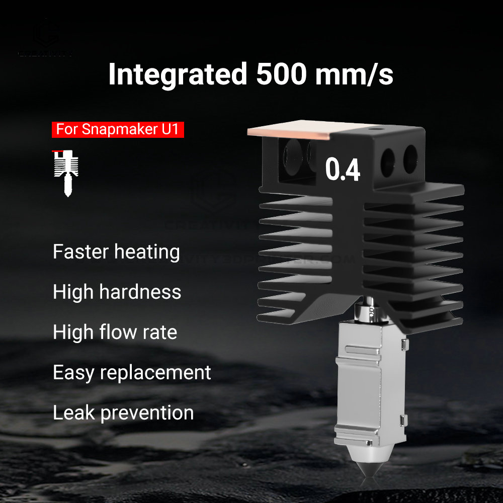 ชุดฮอตเอนด์ Snapmaker U1 ขนาด  - High Flow Ceramic Hotend บทวิจารณ์และราคา