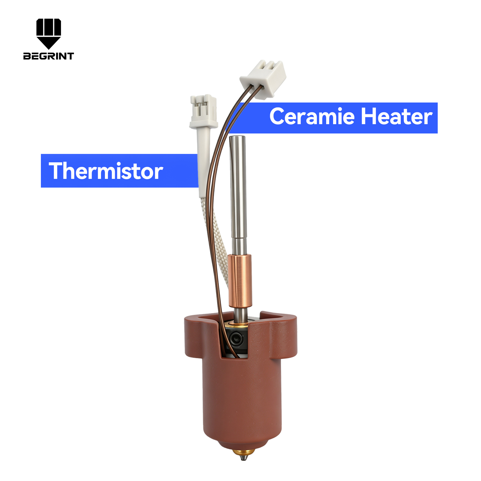ชุดฮอตเอนด์ Creality K1C K1 MA - High Flow Ceramic Hotend บทวิจารณ์และราคา