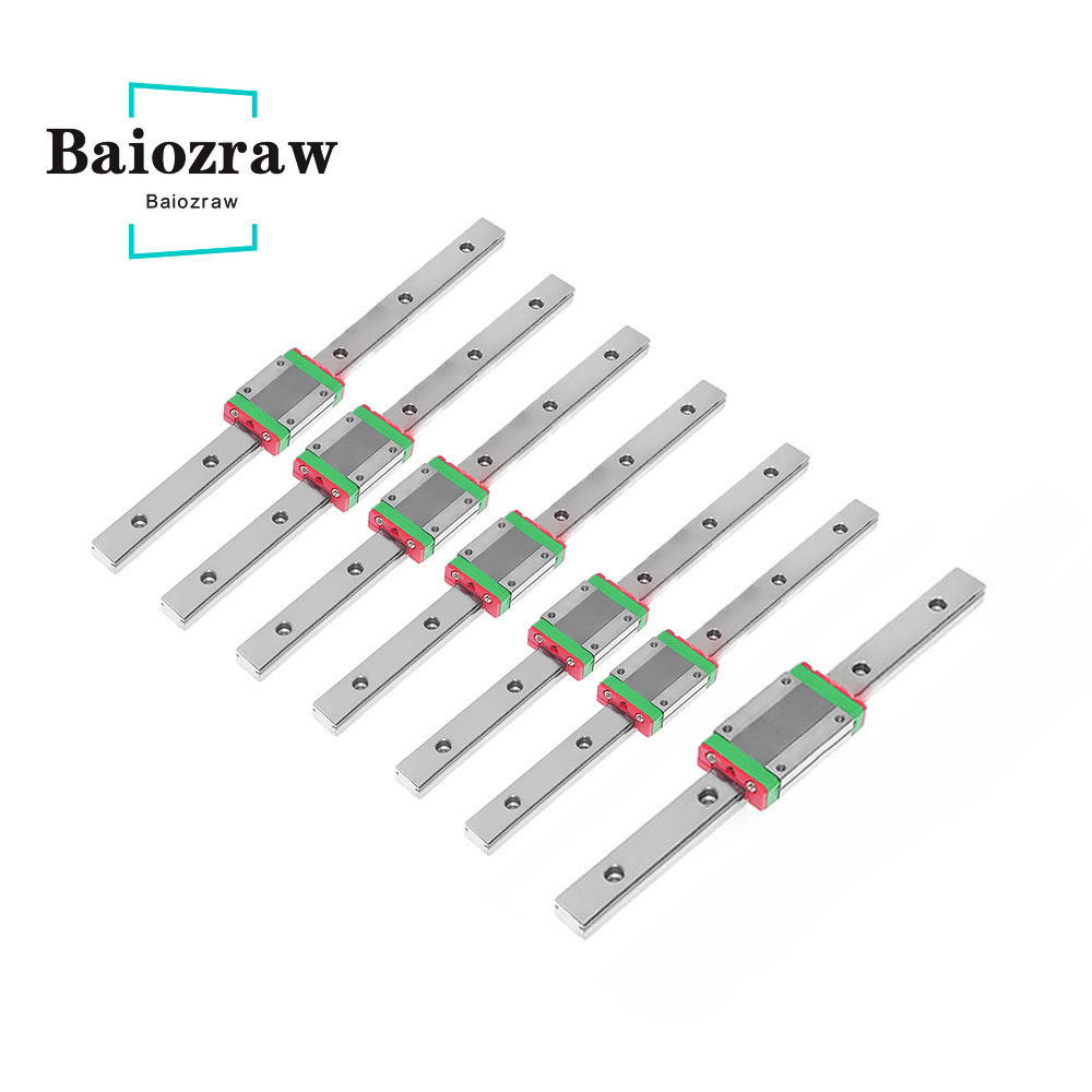 V2.4 R2 3D เครื่องพิมพ์ 6PCS M - Linear Rail Mgn12H Set บทวิจารณ์และราคา