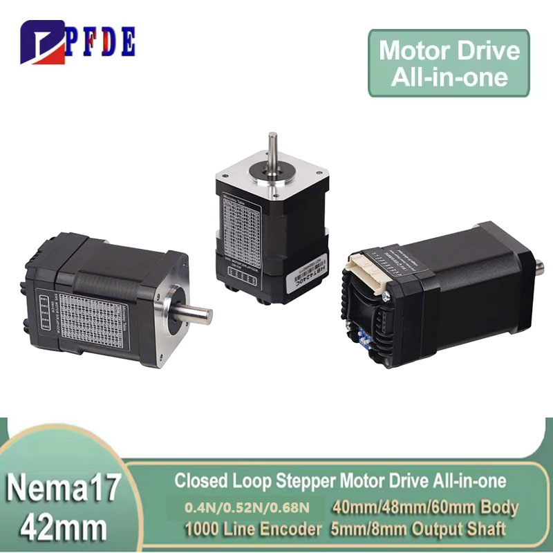 มอเตอร์สเต็ปเปอร์แบบวงปิด Nema - Closed Loop Stepper Motor Nema 17 บทวิจารณ์และราคา