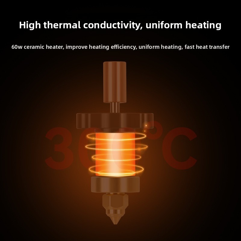 อุปกรณ์เสริมสำหรับการพิมพ์ 3 ม - High Flow Ceramic Hotend บทวิจารณ์และราคา