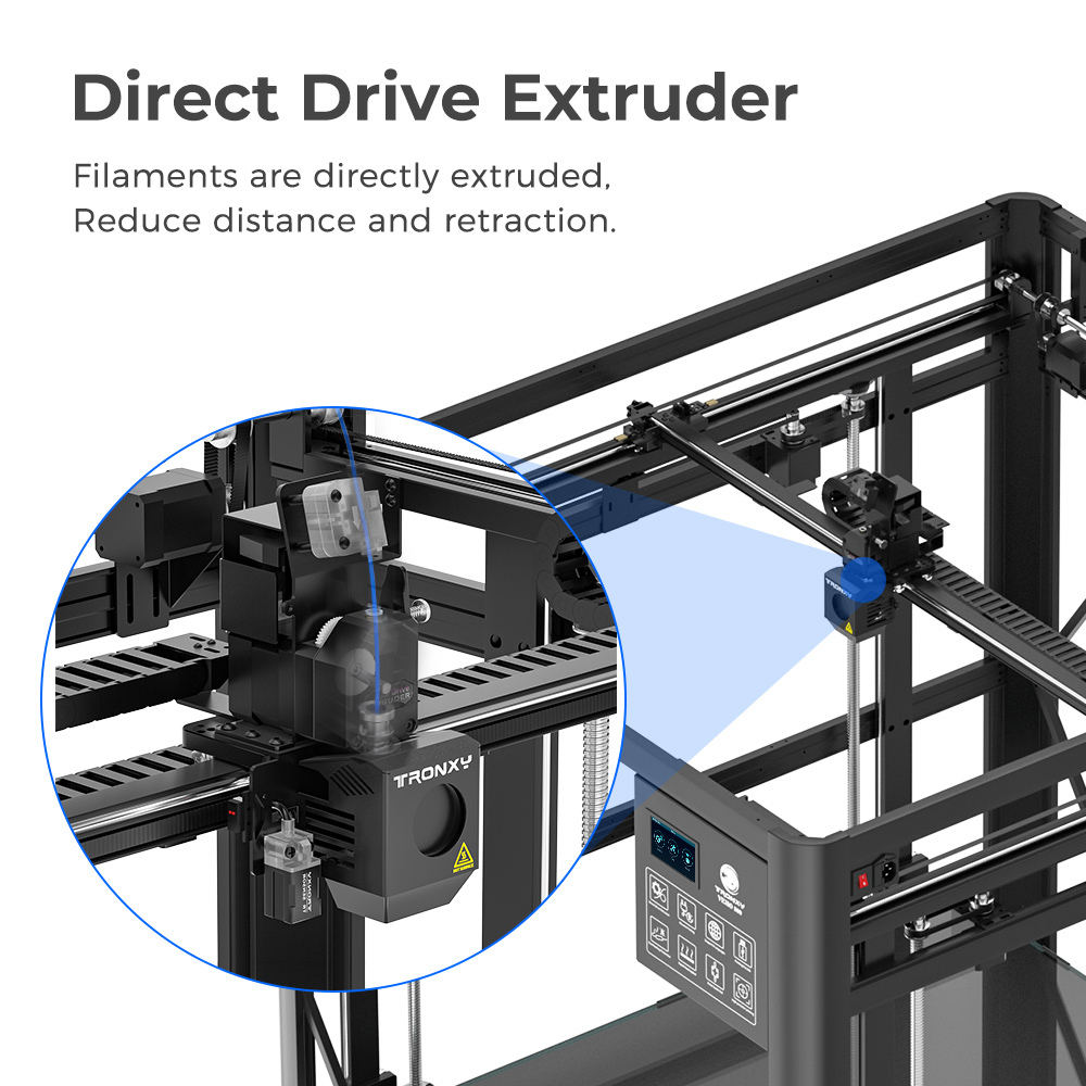 เครื่องพิมพ์สามมิติ Tronxy VEH - Corexy 3D Printer Kit บทวิจารณ์และราคา