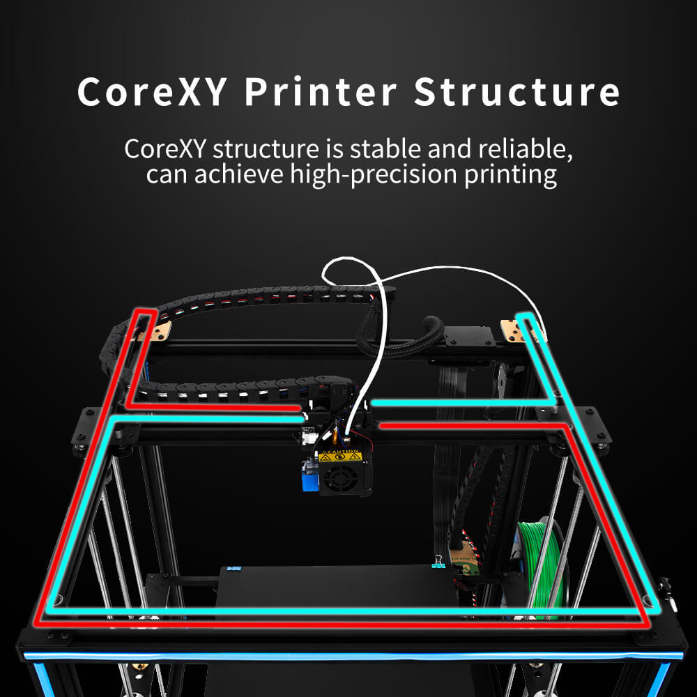 Tronxy X5SA impressora เครื่อง - Corexy 3D Printer Kit บทวิจารณ์และราคา