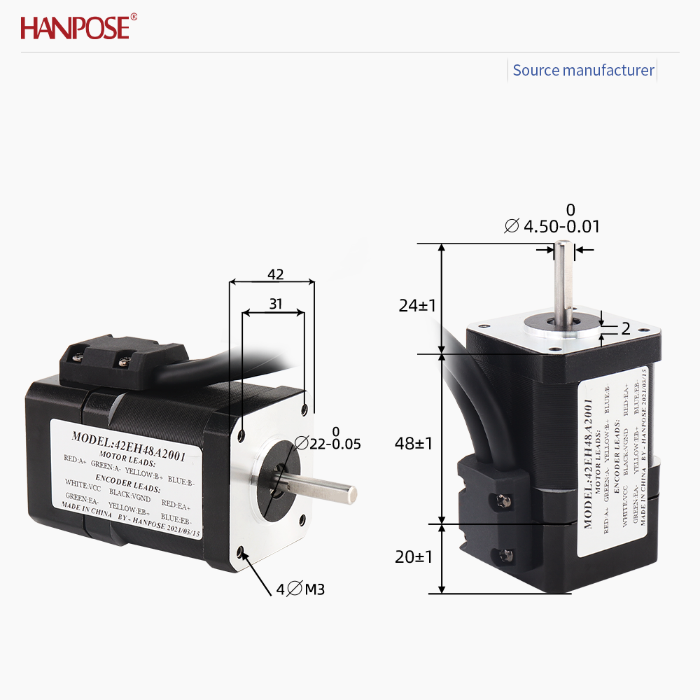 สเต็ปเปอร์มอเตอร์แบบวงปิด NEMA - Closed Loop Stepper Motor Nema 17 บทวิจารณ์และราคา
