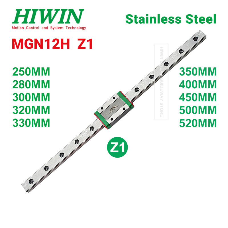 รางเลื่อนเชิงเส้น HIWIN MGN12H - Linear Rail Mgn12H Set บทวิจารณ์และราคา