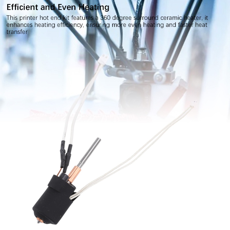 ชุดเซรามิกฮอตเอนด์ สำหรับการพิ - High Flow Ceramic Hotend บทวิจารณ์และราคา