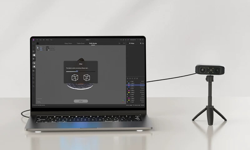 เครื่องสแกน 3 มิติ ความแม่นยำส - Handheld 3D Scanner High Precision บทวิจารณ์และราคา